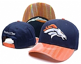 Broncos Team Logo Navy M&N Peaked Adjustable Hat GS,baseball caps,new era cap wholesale,wholesale hats